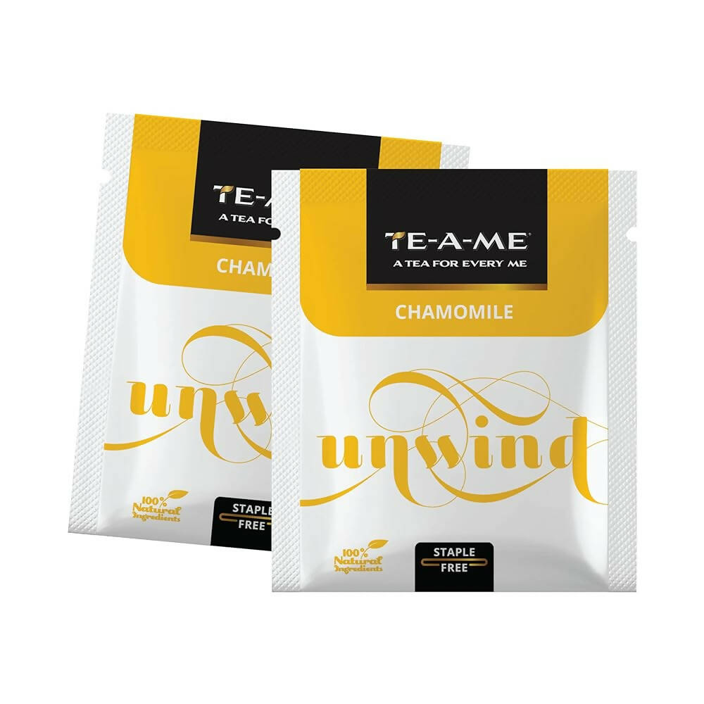 TE-A-ME Unwind Chamomile Herbal Tea Bags - Distacart