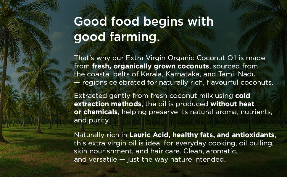 Pure & Sure Organic Extra Virgin Coconut Oil - Distacart