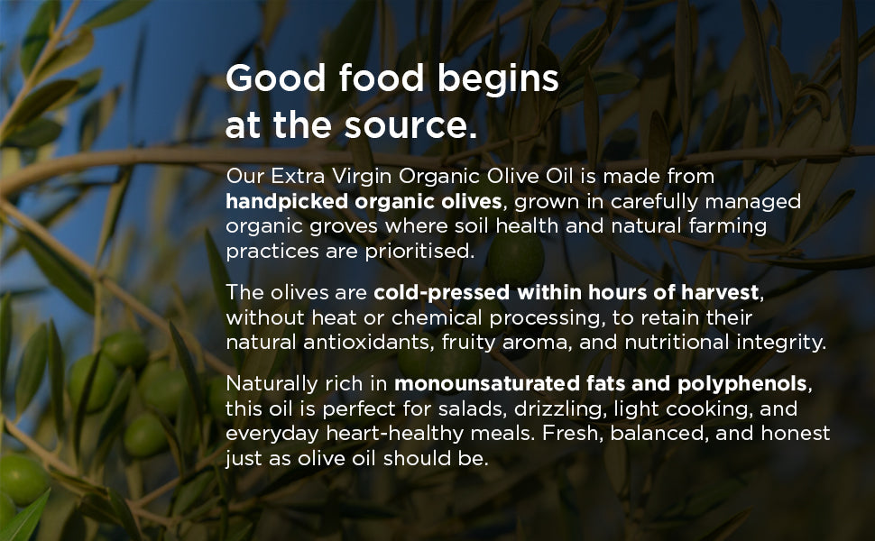 Pure & Sure Organic Extra Virgin Olive Oil - Distacart