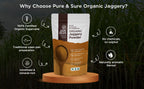 Pure & Sure Organic Jaggery Powder - Distacart
