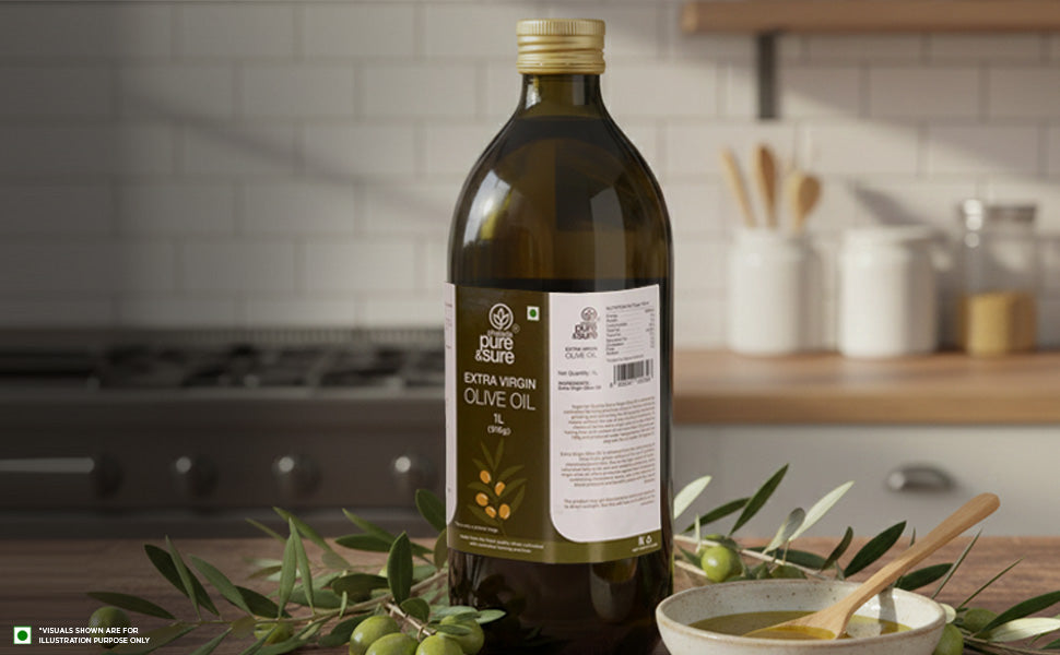 Pure & Sure Organic Extra Virgin Olive Oil - Distacart