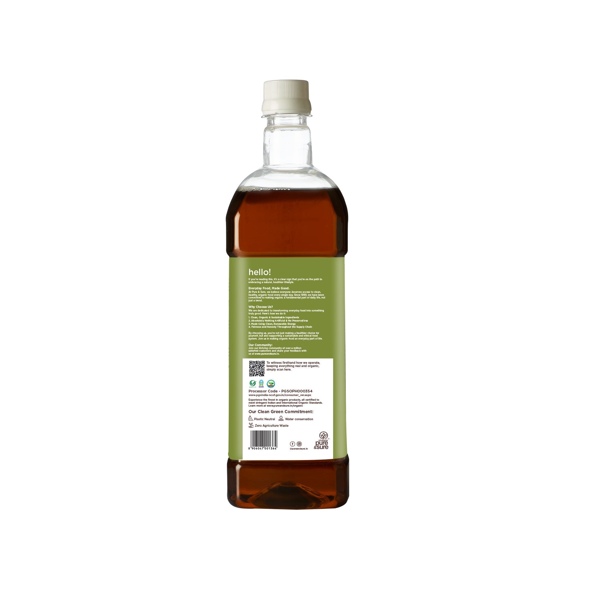Pure & Sure Organic Sesame Oil - Distacart