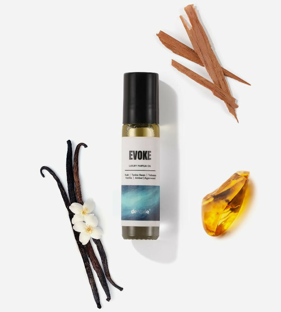 Detoxie Evoke - Luxury Parfum Oil (Attar) Non-Alcoholic