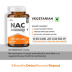As-It-Is Atom Nac (N-Acetylcysteine) 500Mg Veg Capsules