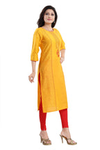 Snehal Creations Cotton Silk Printed Long Kurti With Sequence Highlight - Distacart