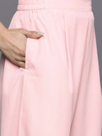 Ahalyaa Women's Traditional wear Kurta Set - Pink