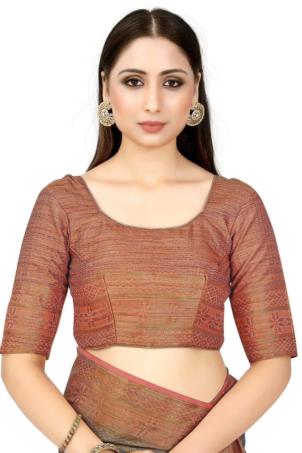 Mimosa Women's Patola Art Silk Grey Saree - Distacart