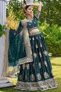 Lehenga Mart Designer Wedding Lehenga Choli For Women - Green
