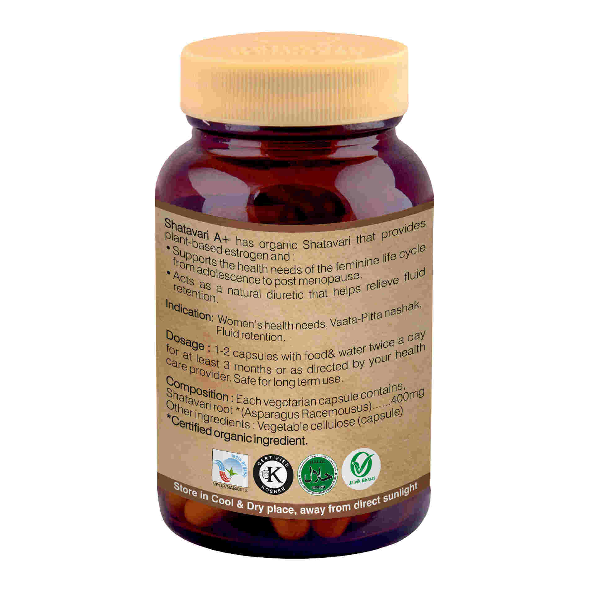 Organic Wellness Ow'heal Shatavari A+ - Distacart