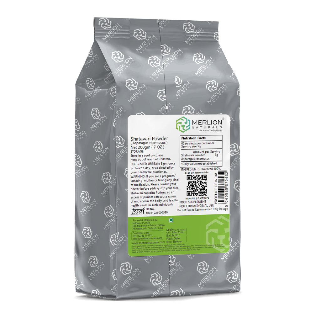 Merlion Naturals Shatavari Root Powder - Distacart