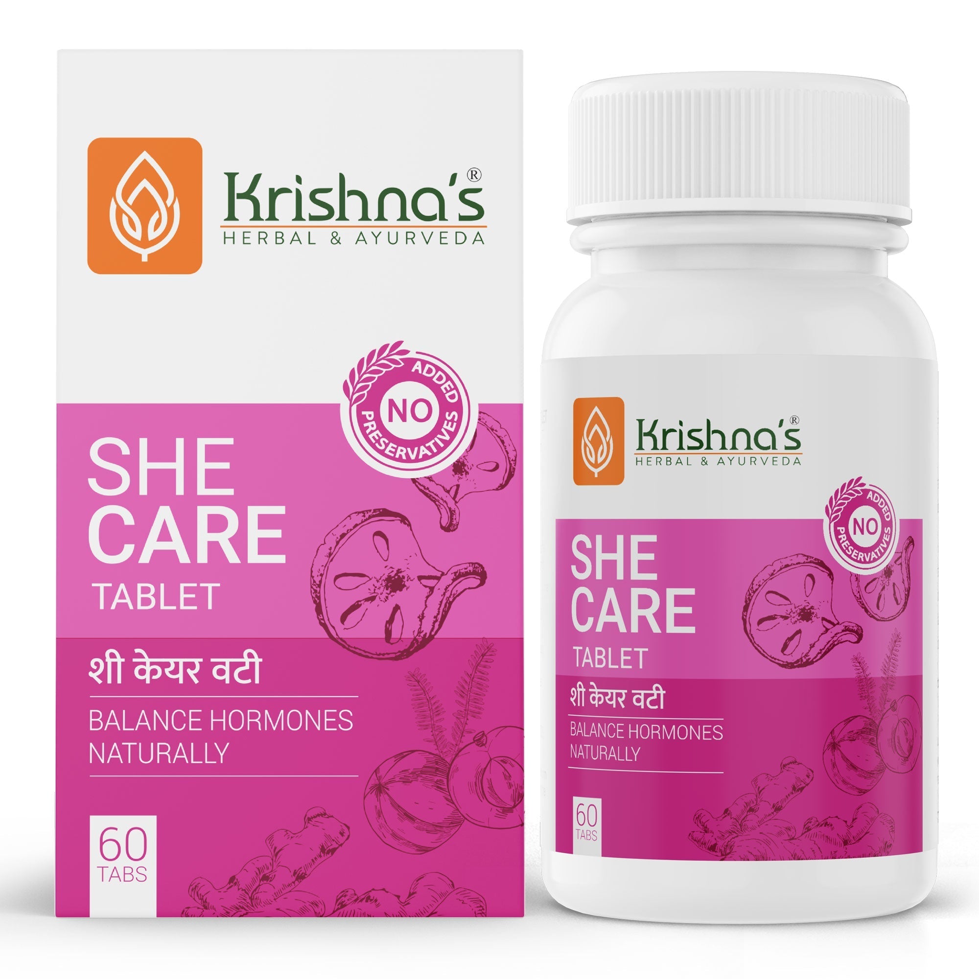 Krishna'S Herbal & Ayurveda She Care Tablets