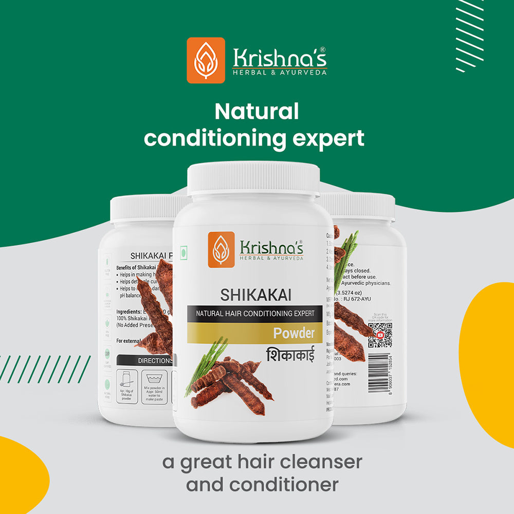 Krishna'S Herbal & Ayurveda Shikakai Powder - Distacart