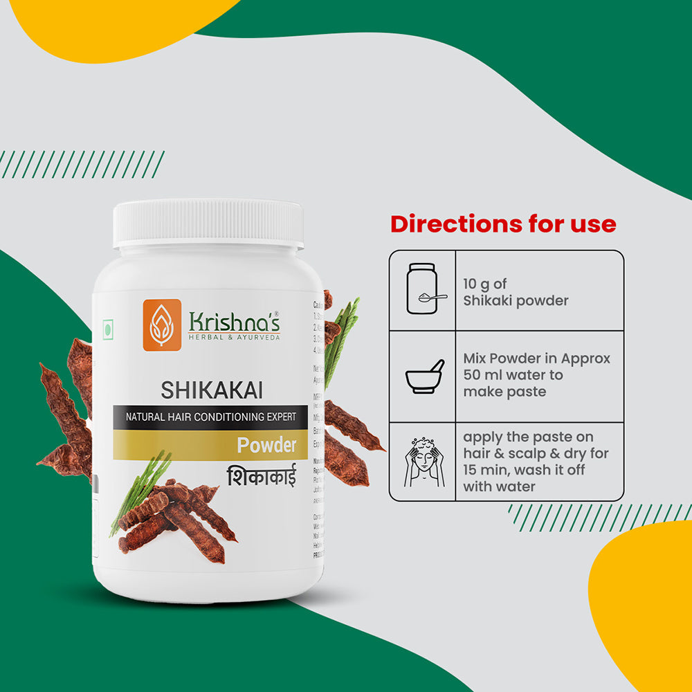 Krishna'S Herbal & Ayurveda Shikakai Powder - Distacart