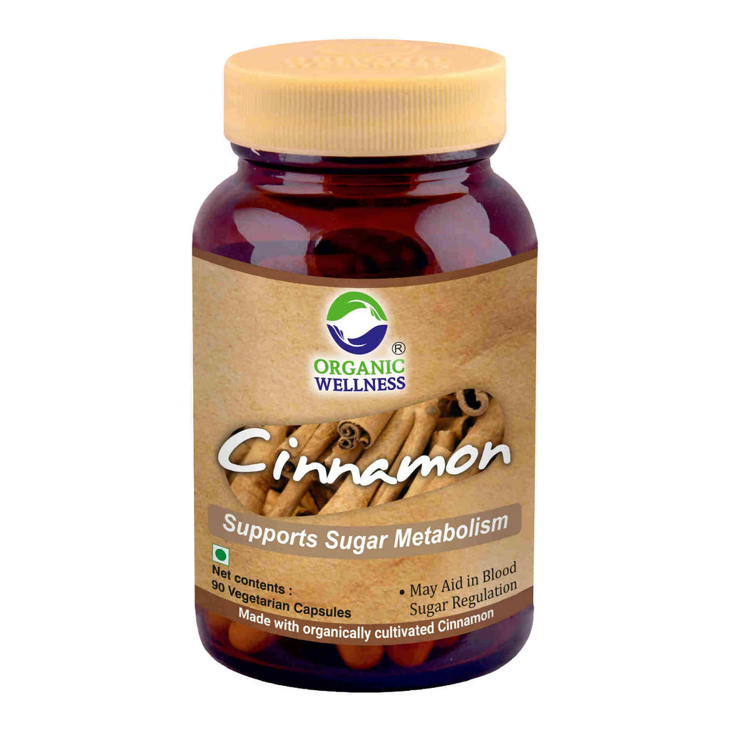 Organic Wellness Cinnamon Vegetarian Capsules