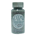 confect silver disco balls sprinkles 3 mm 120 gms