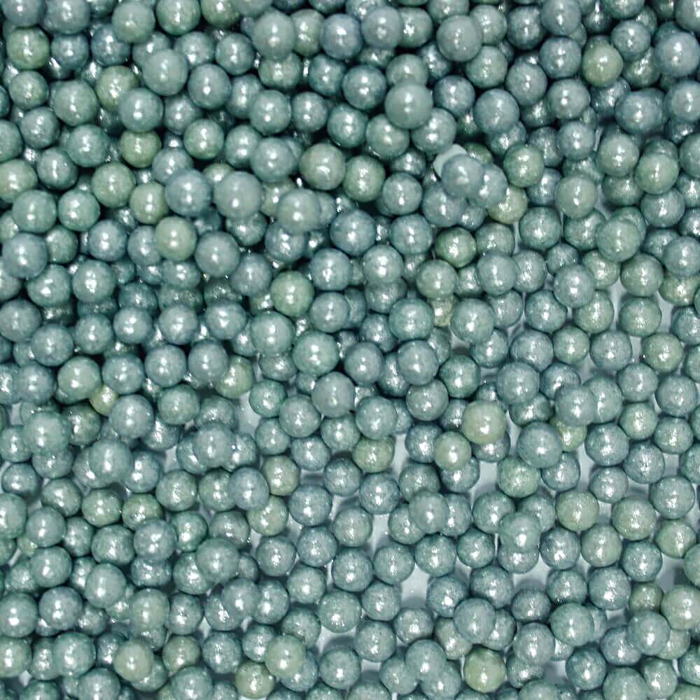 confect silver disco balls sprinkles 6 mm 120 gms