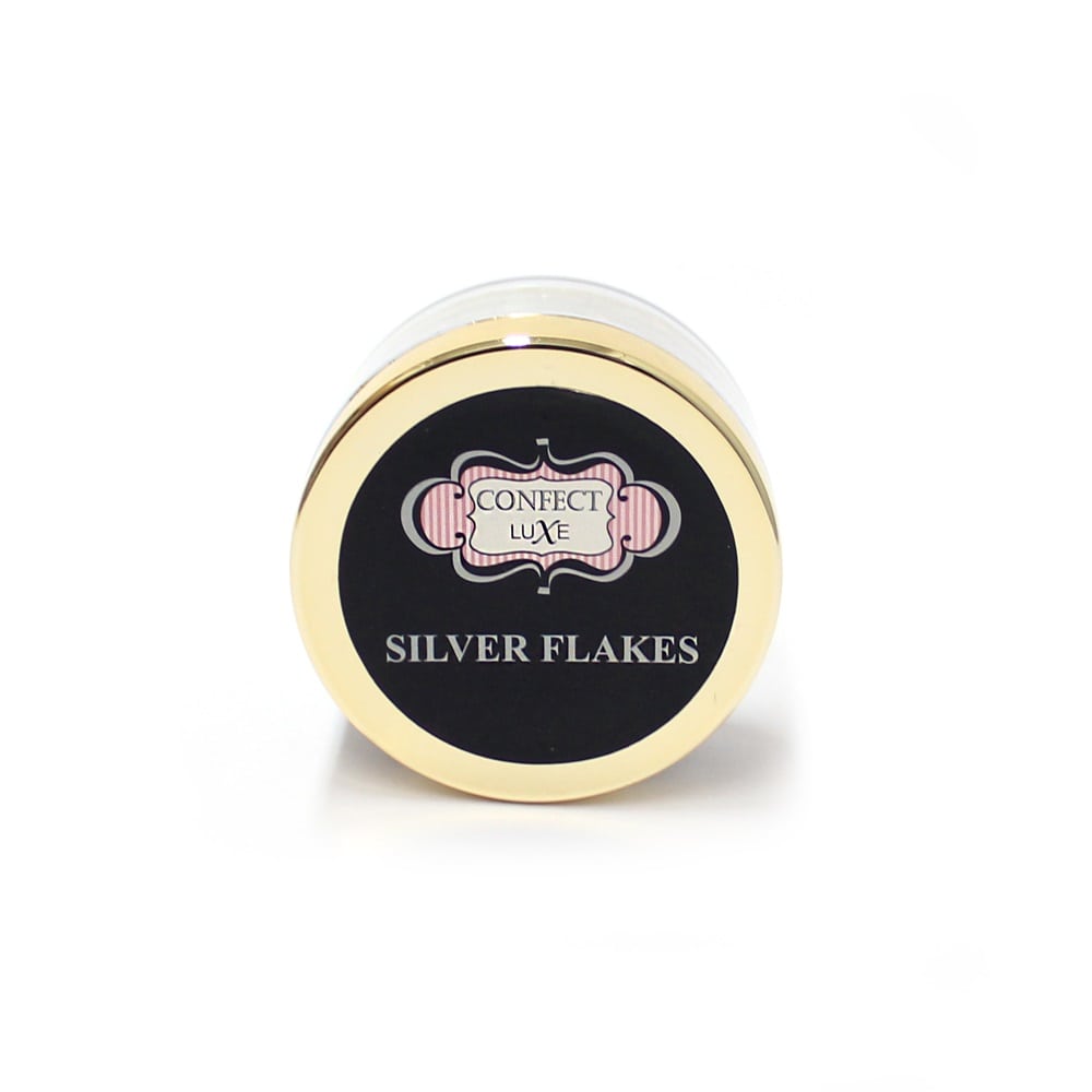 confect silver flakes br b 15 g b