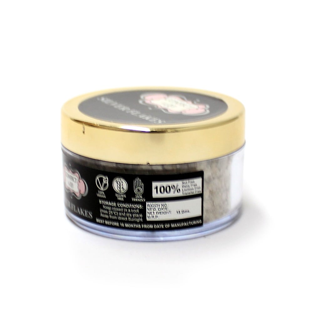 confect silver flakes br b 15 g b