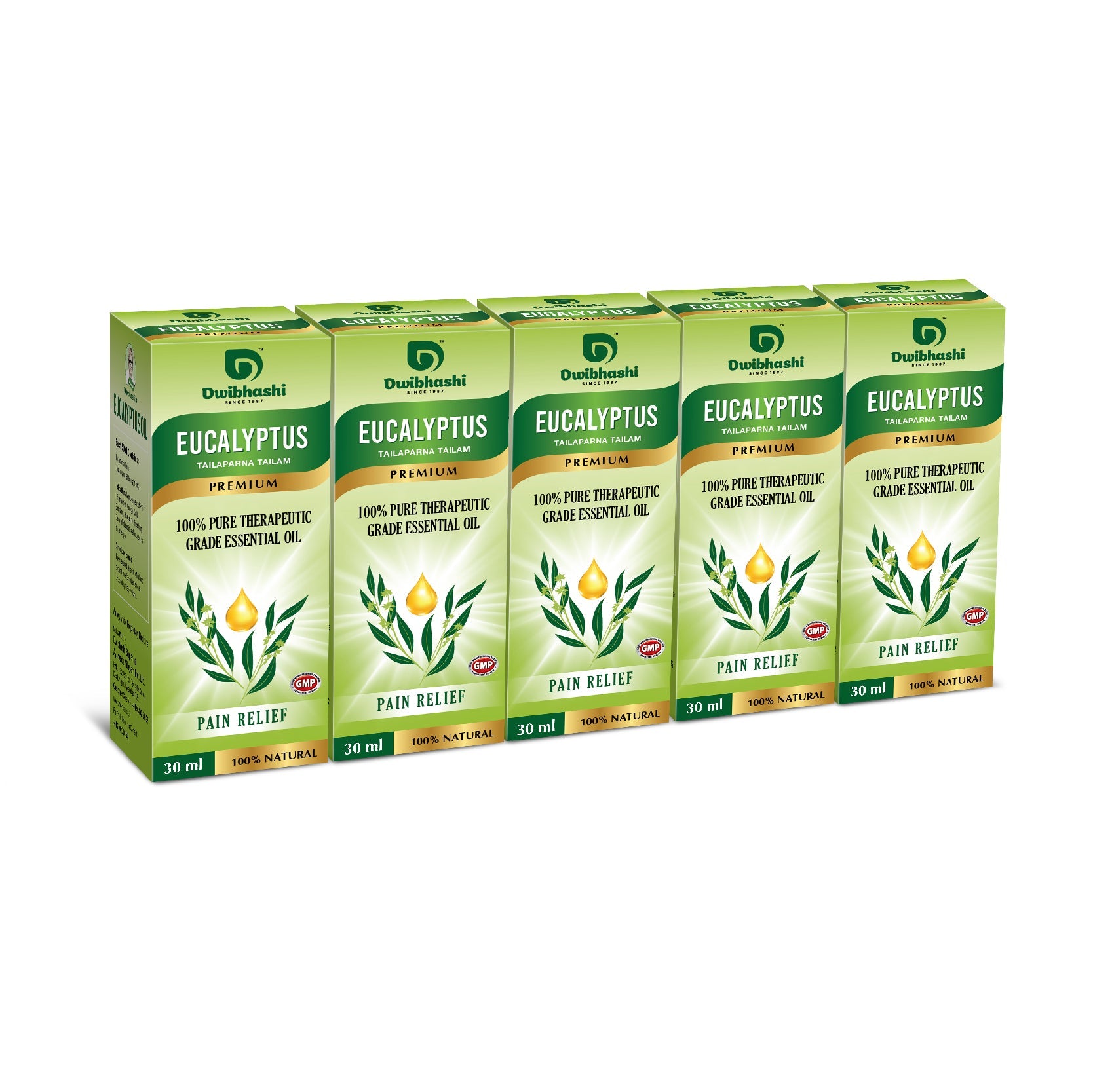 Dwibhashi Eucalyptus Oil (Tailaparna Tailam)