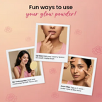 NY Bae Glow Face Powder with Rose & Honey - Distacart