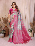 Anaita Banarasi Tissue Silk Saree - Distacart