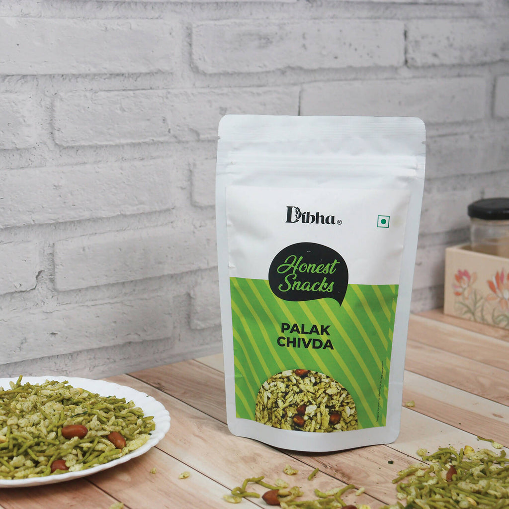Dibha - Honest Snacking Palak Chivda Snack