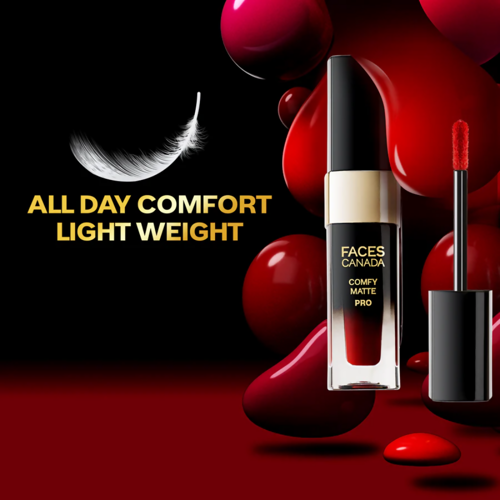 Faces Canada Comfy Matte Pro Liquid Lipstick - Dallying Pink 12