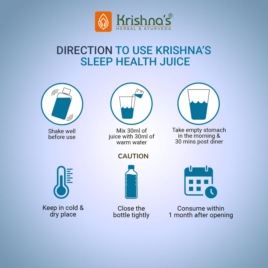 Krishna'S Herbal & Ayurveda Sleep Health Juice