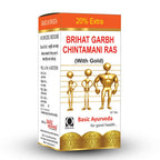 Basic Ayurveda Brihat Garbh Chintamani Ras 30 Tablets