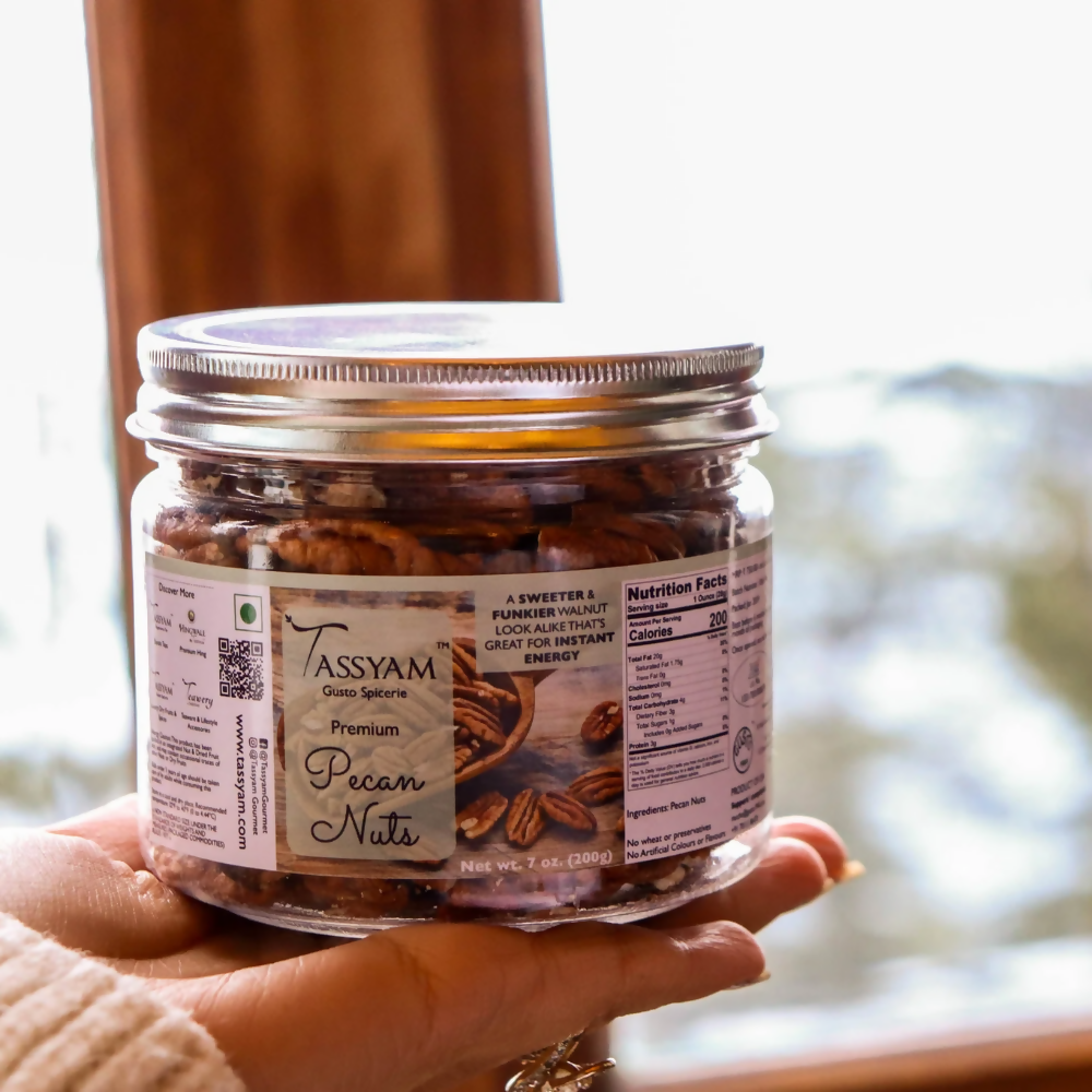 Tassyam Organics Exotic Pecan Nuts - Distacart