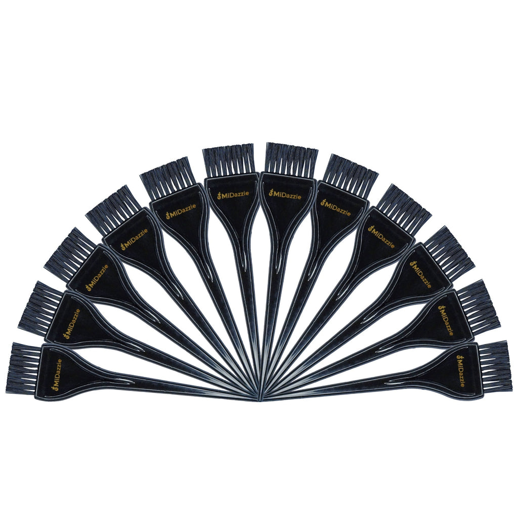 MiDazzle Color Brush - M (Pack Of 12) MIDB1011
