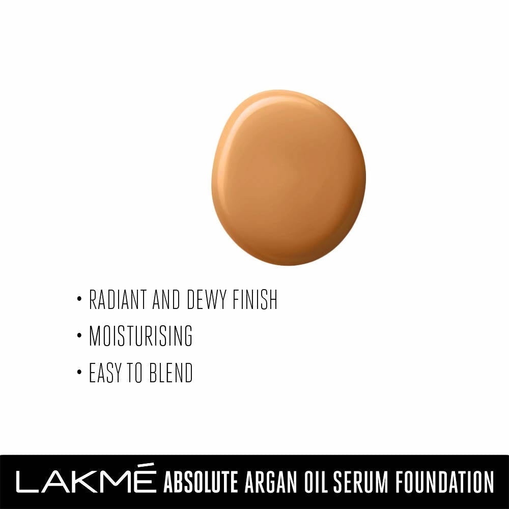 Lakme Absolute Argan Oil Serum Foundation - Cool Cinnamon
