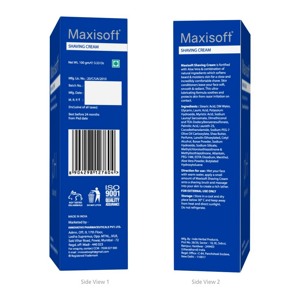 Maxisoft Shaving Cream