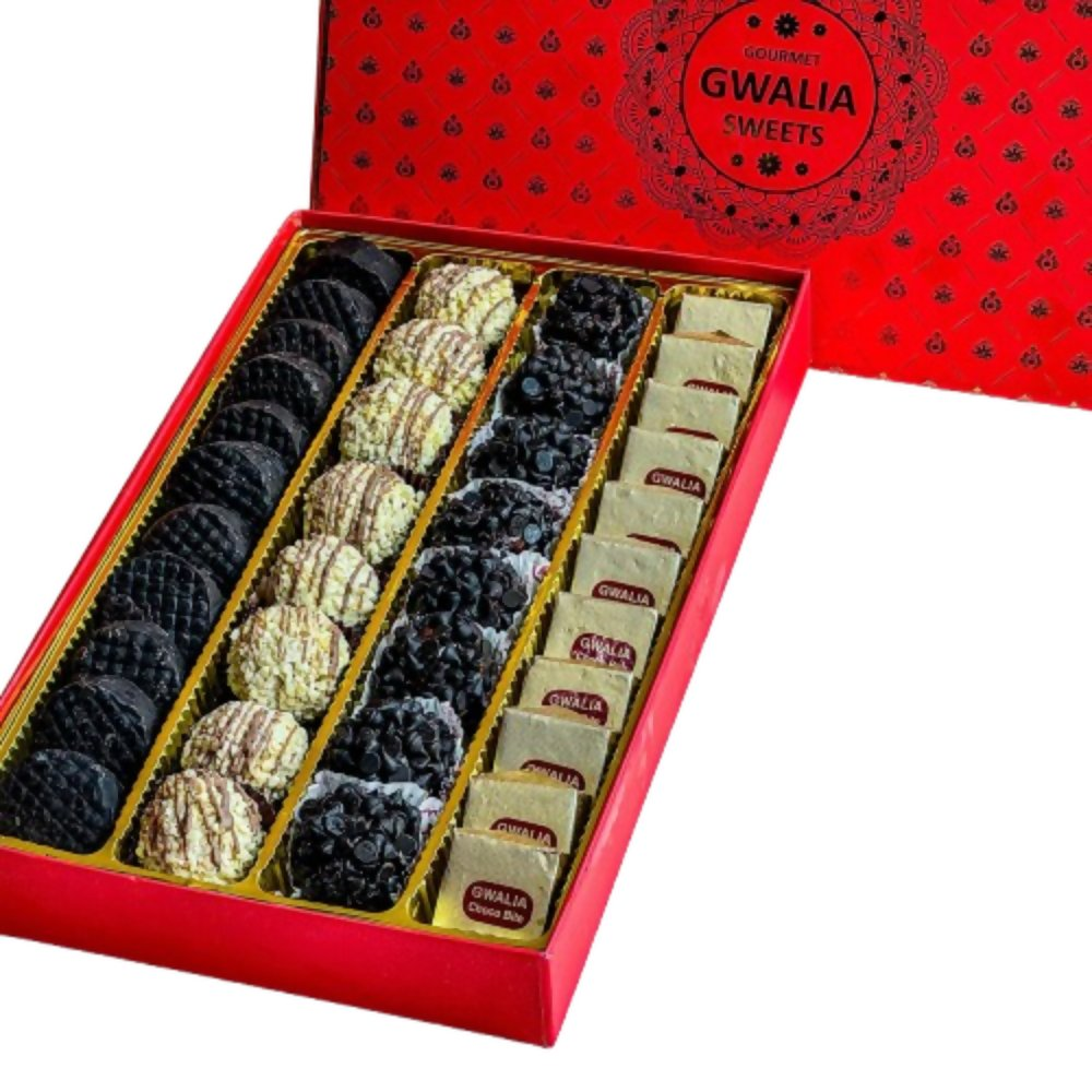 Gwalia Sweets Chocolate Mithai Assorted Box - Distacart