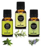 Earth N Pure Essential Oils (Eucalyptus, Rosemary & Tea Tree)