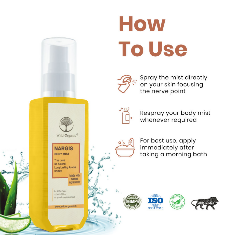 Wild Organic Nargis Body Mist