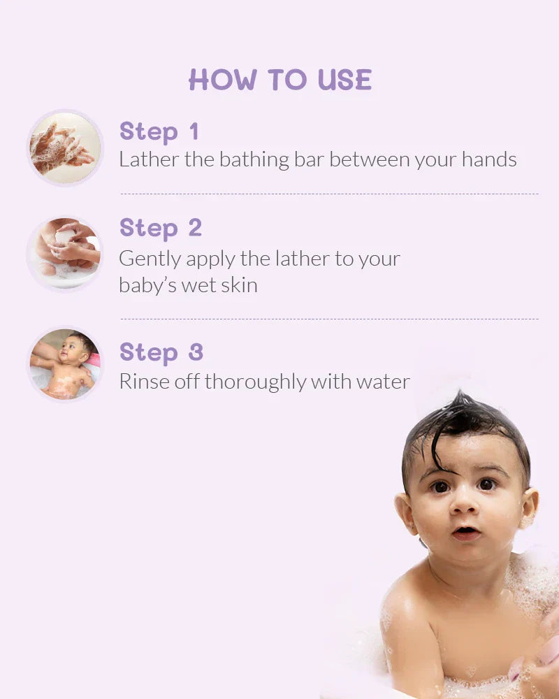 AreoVeda Baby Bathing Bar