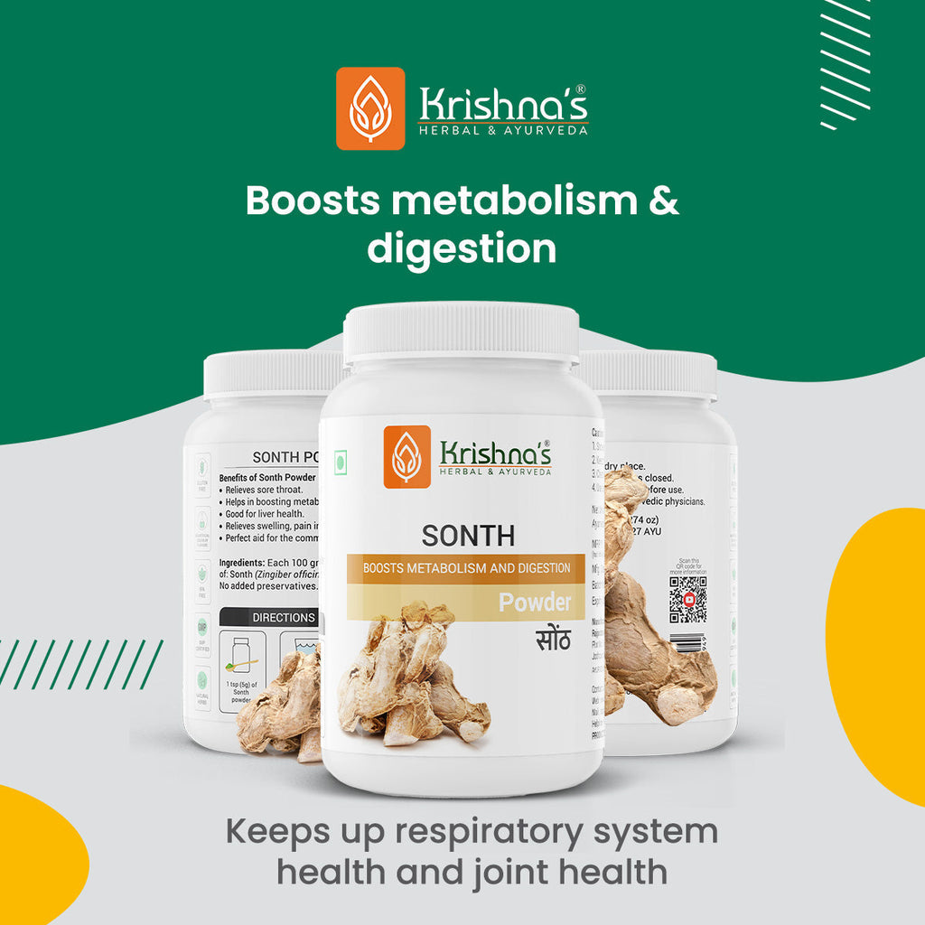 Krishna'S Herbal & Ayurveda Sonth Powder - Distacart
