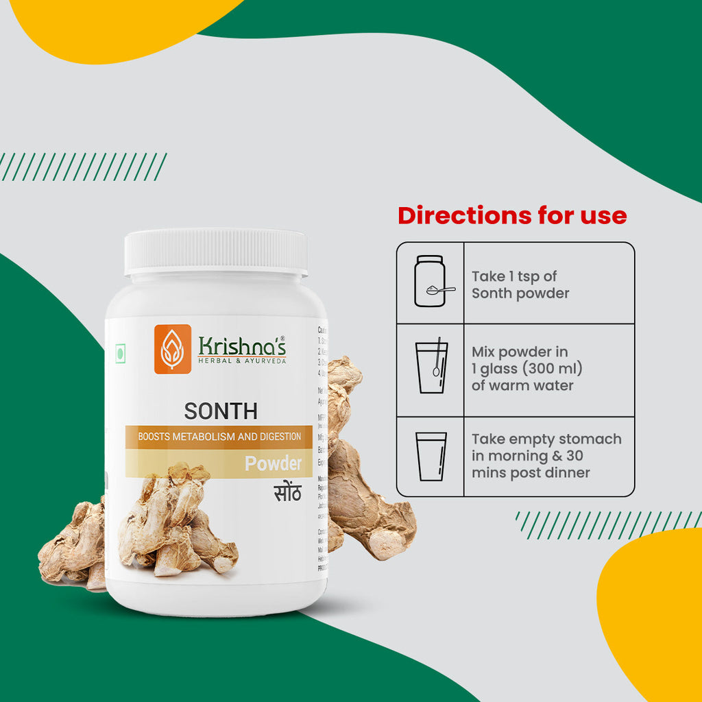 Krishna'S Herbal & Ayurveda Sonth Powder - Distacart