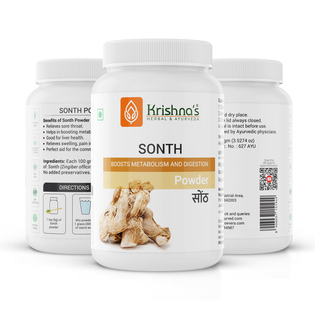 Krishna'S Herbal & Ayurveda Sonth Powder - Distacart