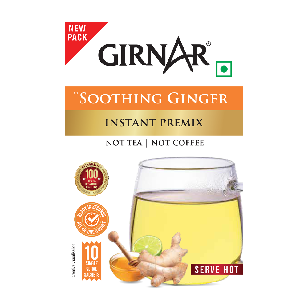 Girnar Instant Premix Soothing Ginger - Distacart