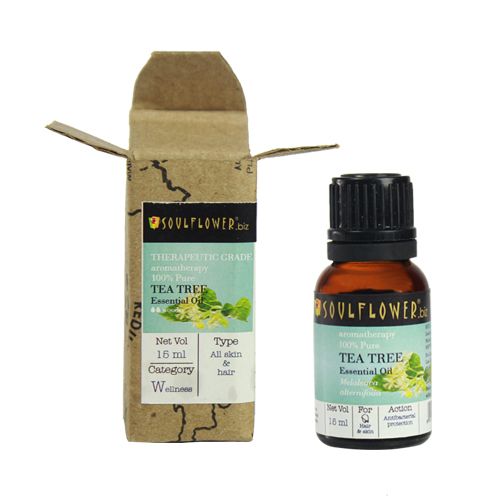 Soulflower Tea Tree Essential Oil