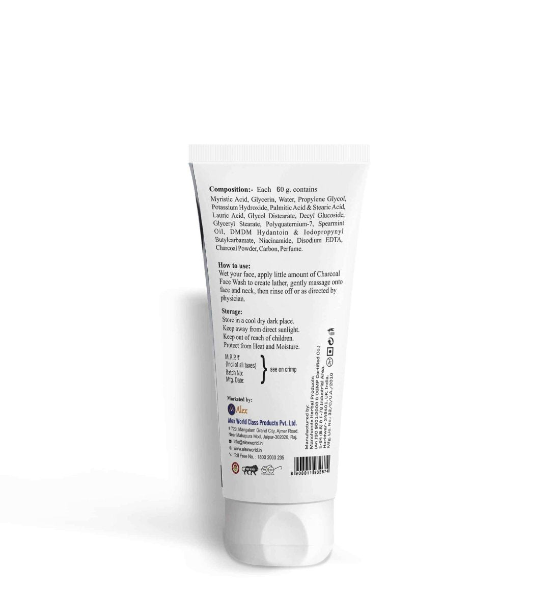 Alex Charcoal Face Wash - Distacart