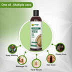 MAPL Neem Seed Oil Cold Pressed 100% Pure - Distacart
