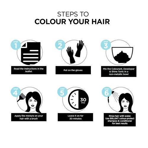 BBlunt Salon Secret High Shine Crème Hair Colour - Cherry Red