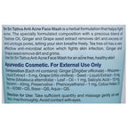 Sri Sri Tattva Anti Acne FaceWash Ingredients