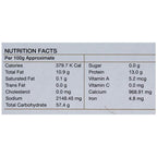 Sri Sri Tattva Garam Masala Nutritional Facts