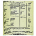Sri Sri Tattva Kasahari Cough Syrup Composition