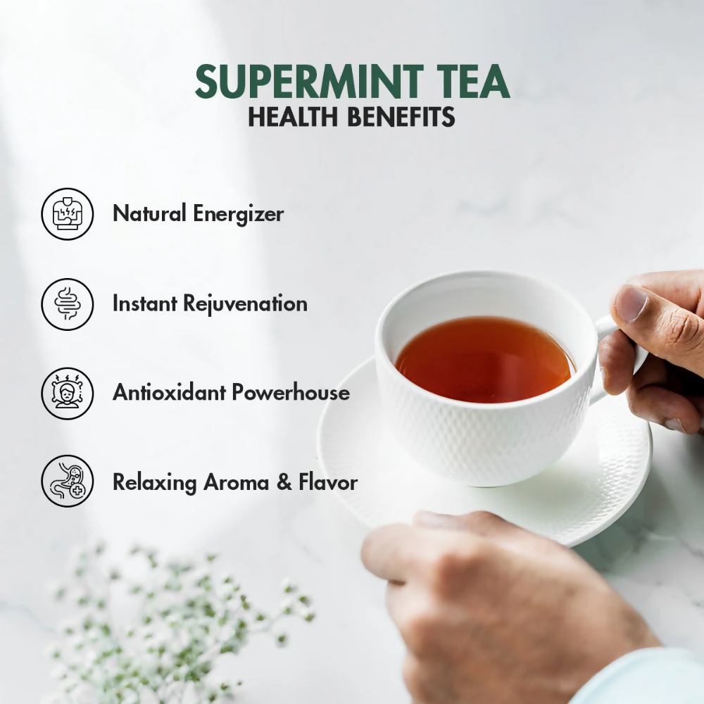 Tea Treasure Loose Leaf Supermint Tea - Distacart