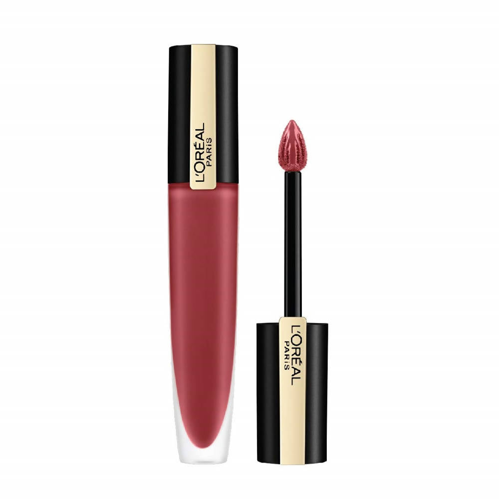 L'Oreal Paris Rouge Signature Matte Liquid Lipstick - 129 Lead